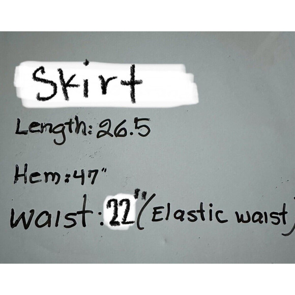 Women's Peasant Style Paisley Print Midi Skirt Stretchy - Picture 9 of 9